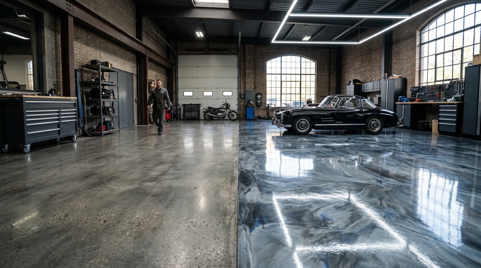 Polished Concrete vs Epoxy for Commercial Floors